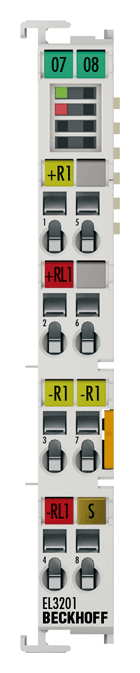 Beckhoff EL3201 Analog Input Terminal (RTD / Pt100)